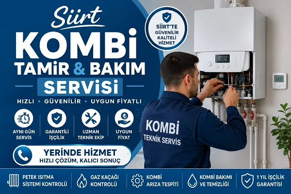 Siirt Kombi Tamir Bakım Servisi